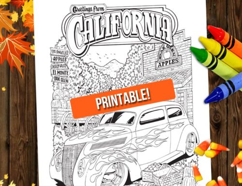 Free Printable Coloring Page for Fall!